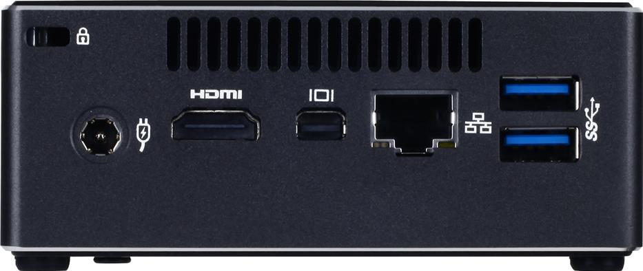 GB-BXi3H-4010 (Rev. 1.0) BRIX (Mini-PC Barebone) Specifications