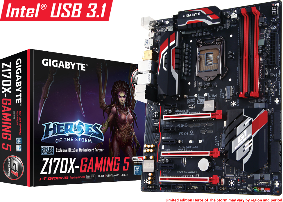 اللوحة الرئيسية - GA-Z170X-Gaming 5