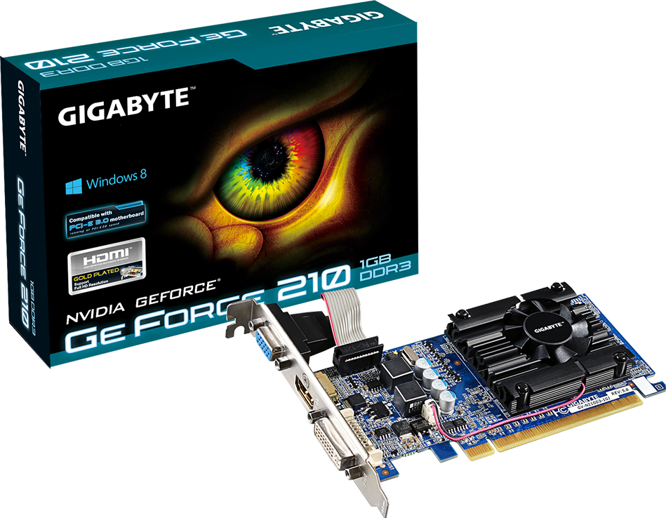 Graphics Card - GV-N210D3-1GI