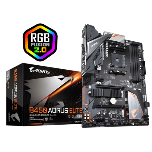 Как включить подсветку на материнской плате gigabyte b450 aorus elite