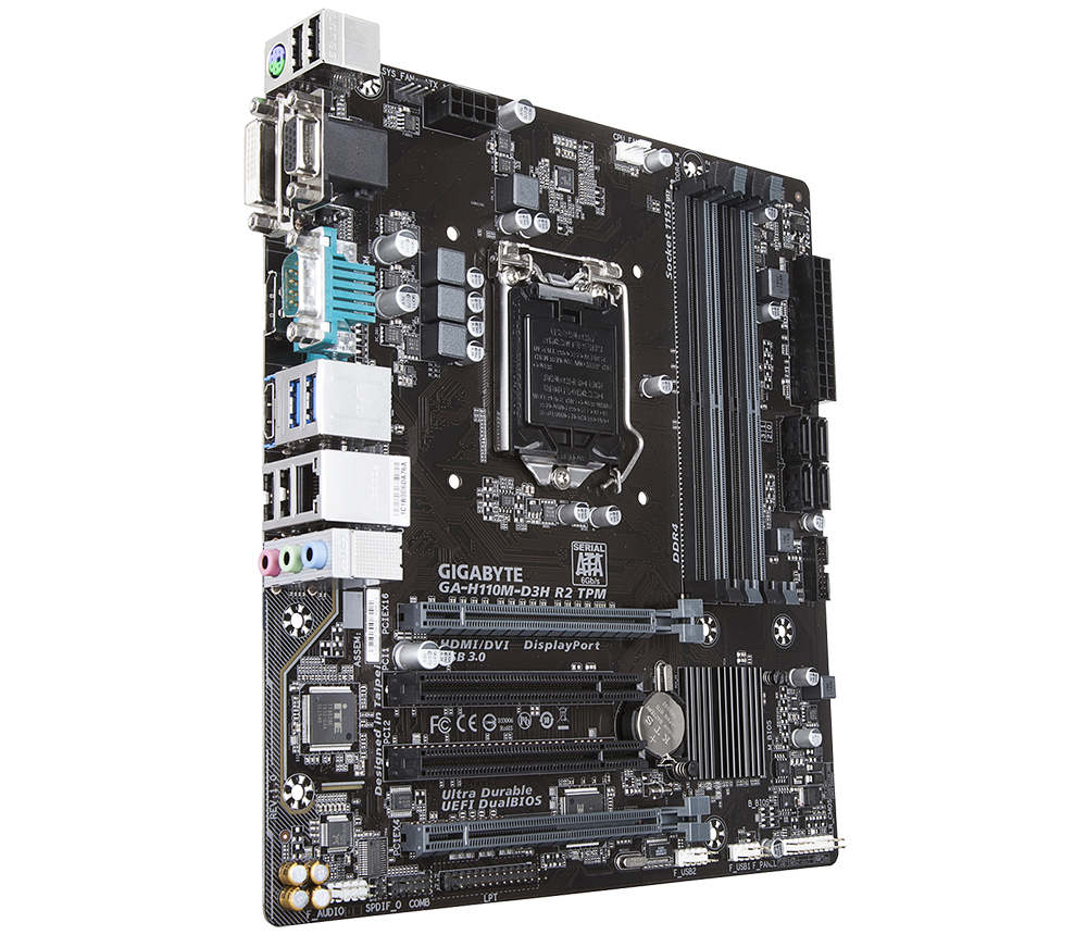 GA-H110M-D3H R2 TPM(1.0)｜AORUS - GIGABYTE
