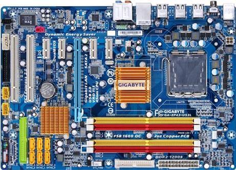 Mainboards - GA-EP43-US3L