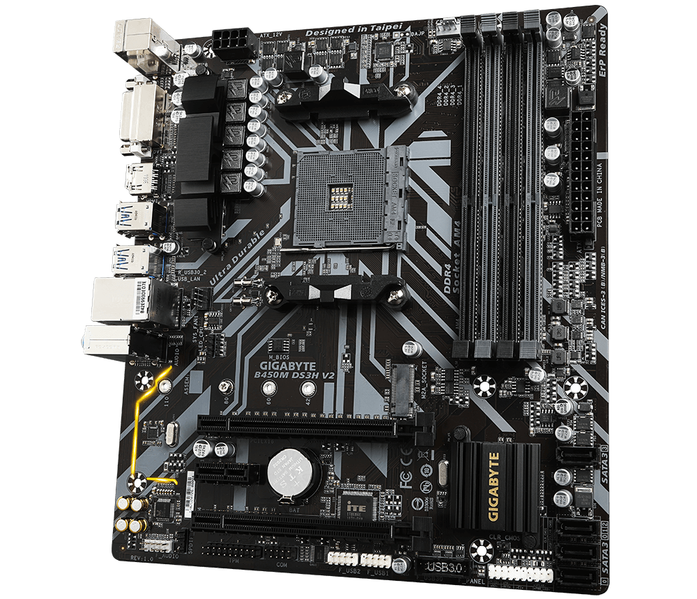 GIGABYTE B450M DS3H V2 Motherboard｜GIGABYTE