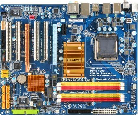 Moederbord - GA-EP43-DS3