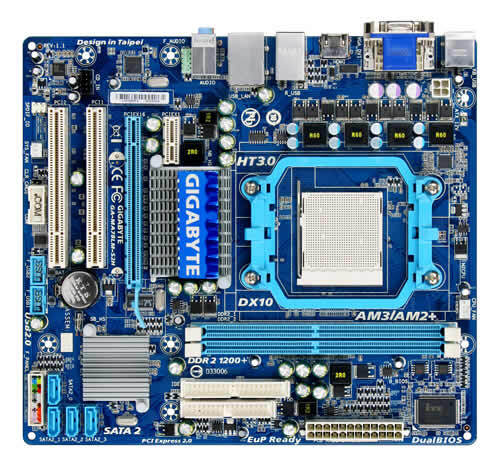 GA-MA78LM-S2H (rev. 1.1) - Mainboards