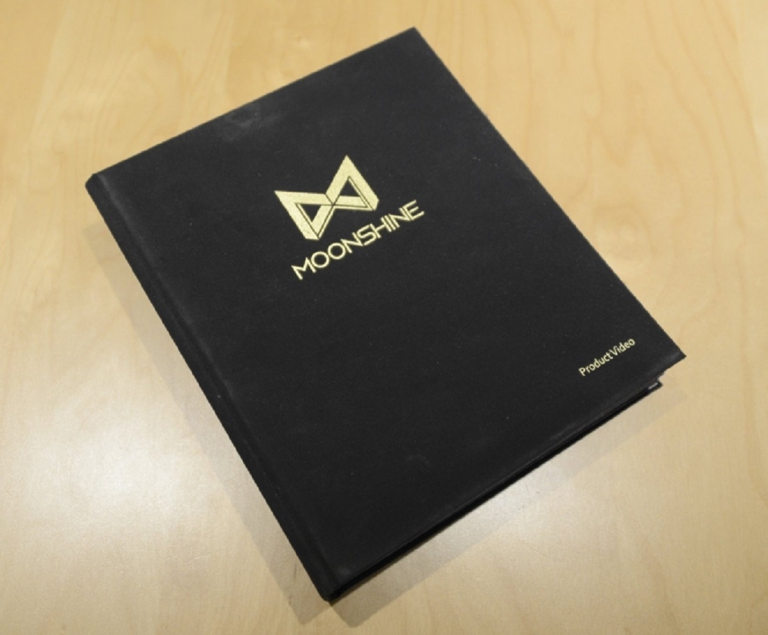 This large book is Moonshine Animation’s product catalogue,
featuring a collection of their previous work.