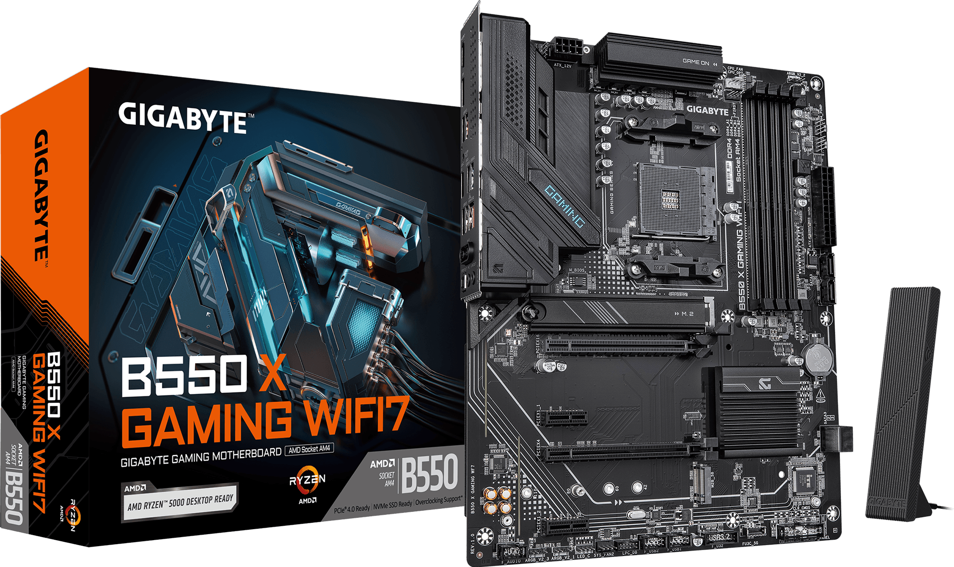 B550 X GAMING WIFI7 (Rev. 1.x) マザーボード - GIGABYTE Japan