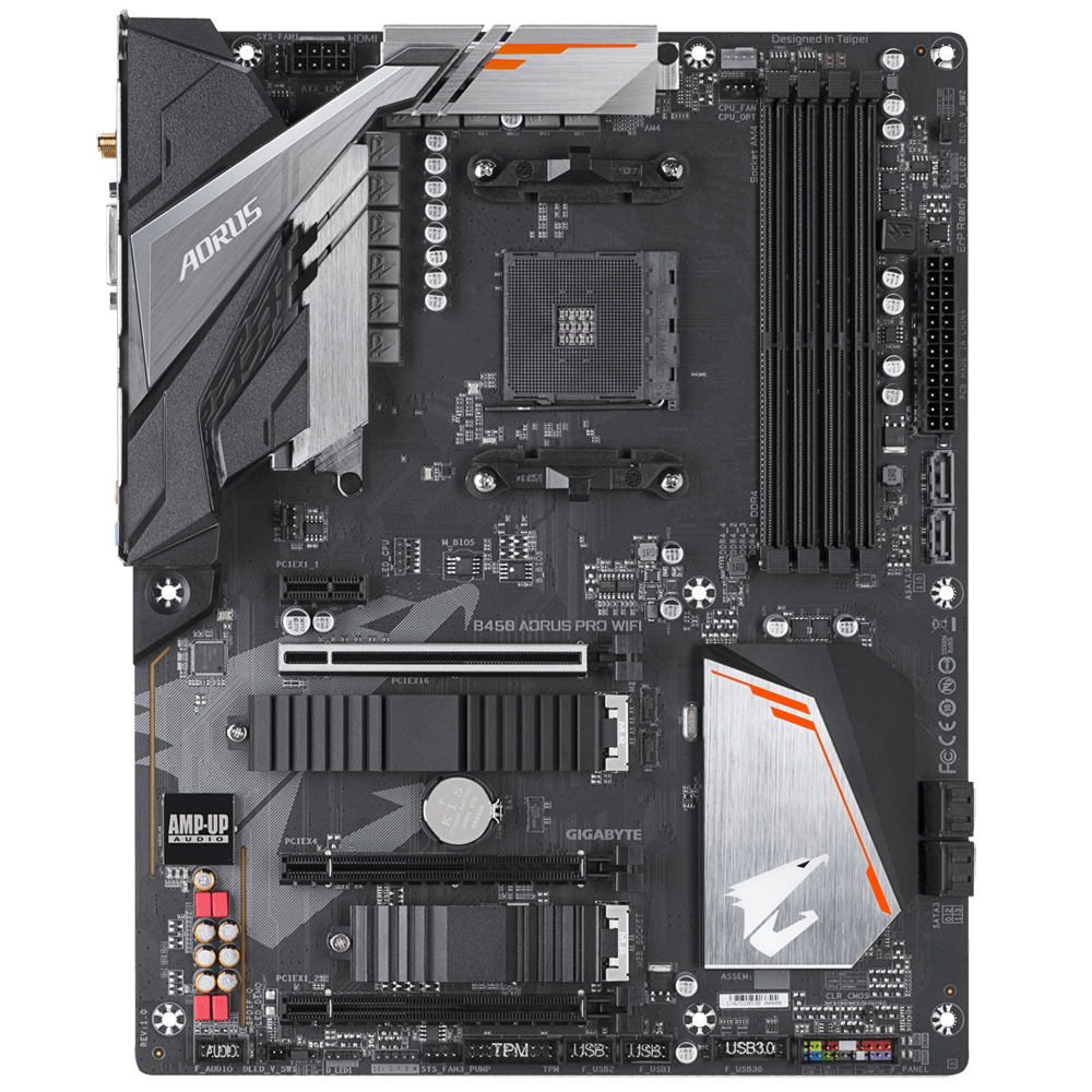 マザーボード M6909 GIGABYTE B450 AORUS PRO WIFI + B450 I AORUS PRO WIFI (rev. 1.0) Key Features | Motherboard