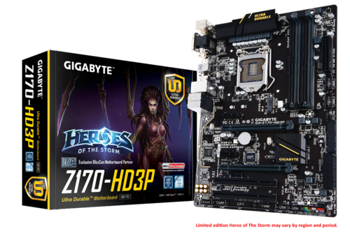 GA-Z170-HD3P ‏(rev. 1.0)‏