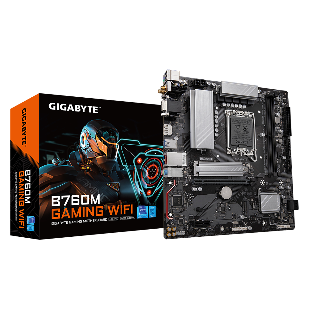 B760M GAMING WIFI (rev. 1.2) Key Features | Motherboard - GIGABYTE 