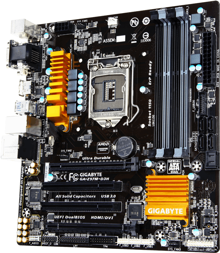 GA-Z97M-D3H (Rev. 1.1) Motherboard Specifications - GIGABYTE Global