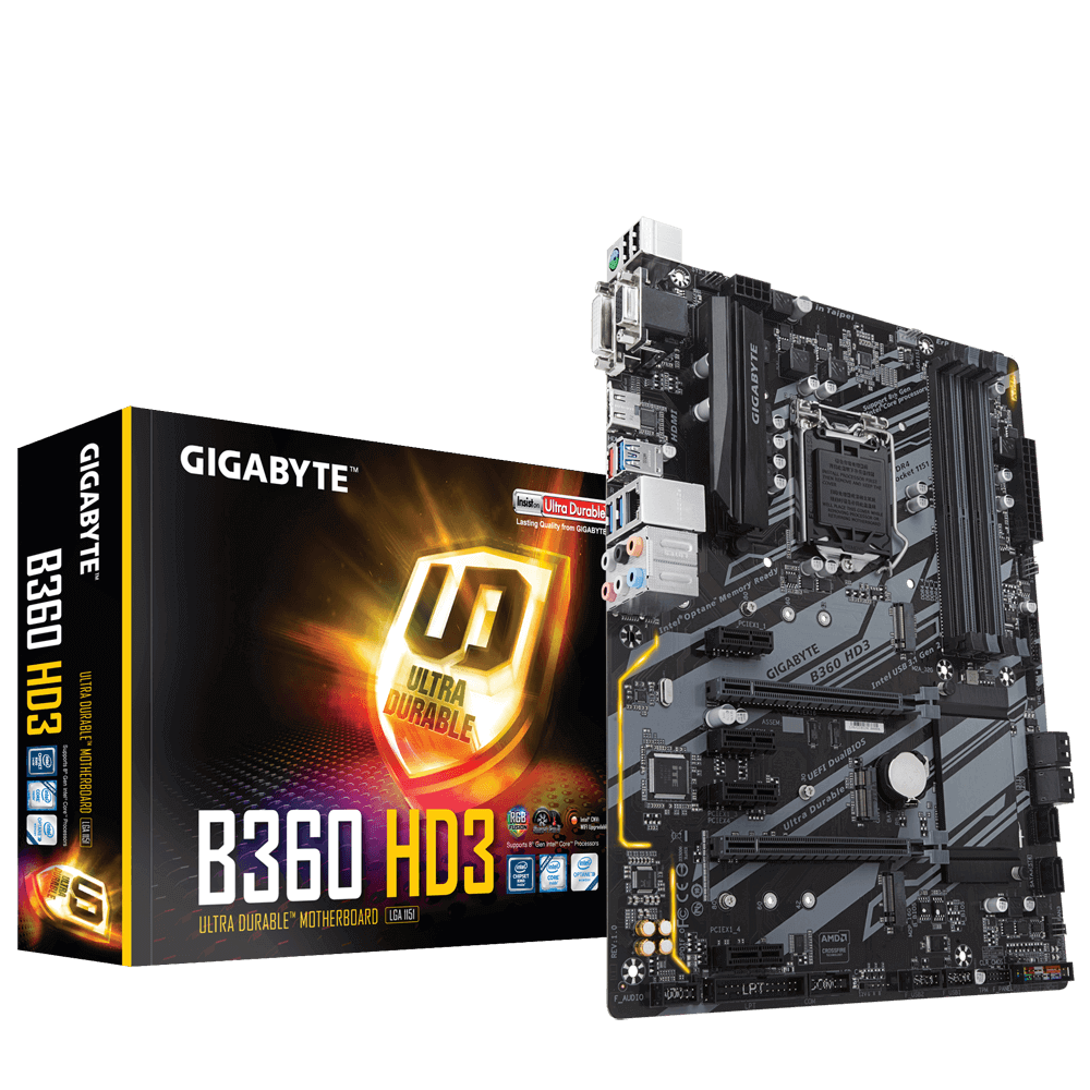 B360 HD3 1.0) Key Features | Motherboard - GIGABYTE Global