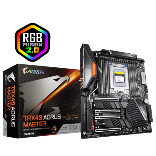 TRX40 AORUS MASTER ‏(rev. 1.1)‏ - اللوحة الرئيسية