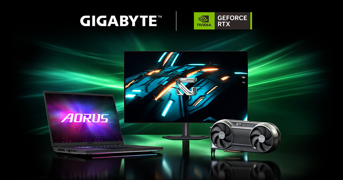 技嘉與 NVIDIA 深化合作 攜手推動創新的 AI 驅動遊戲與創作解決方案