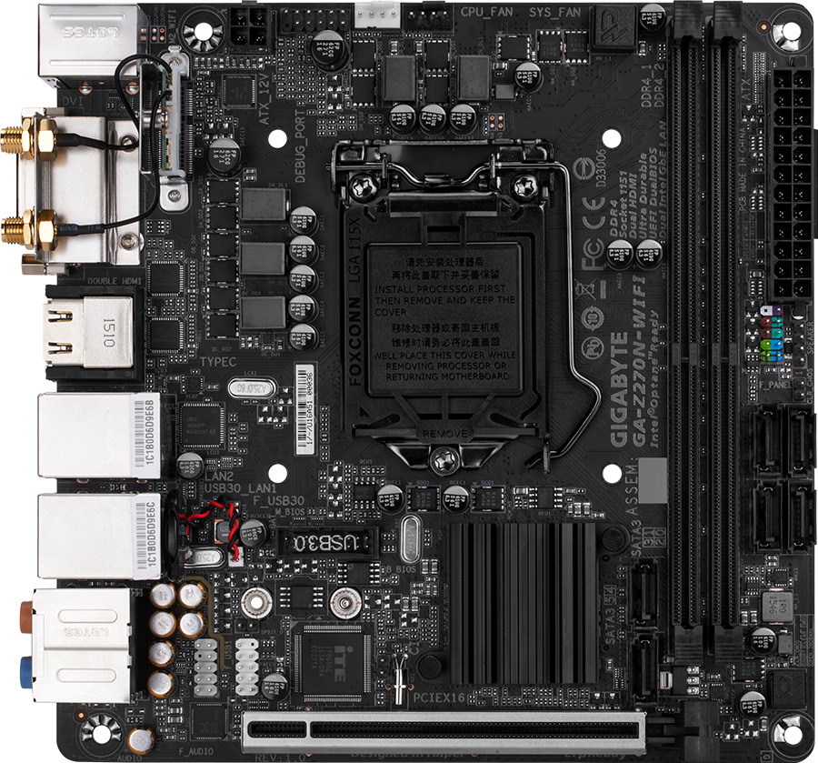 GA-Z270N-WIFI (Rev. 1.0) Motherboard - GIGABYTE United States