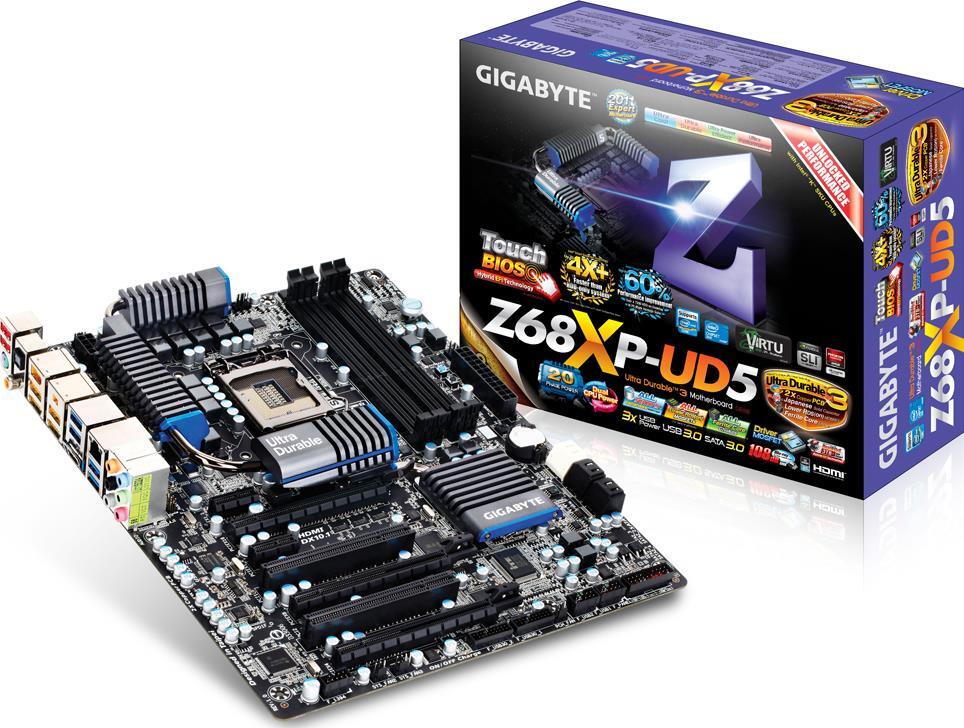 اللوحة الرئيسية - GA-Z68XP-UD5