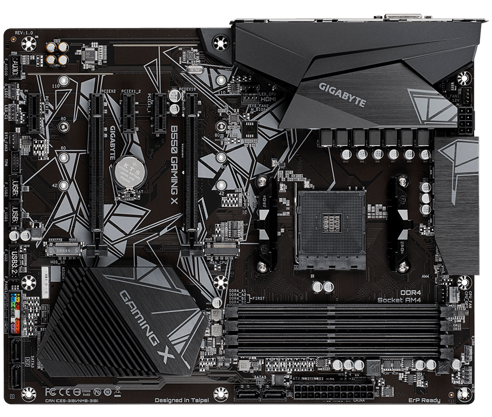 Kit d'évolution PC - Carte mère Gigabyte B550 Gaming X +