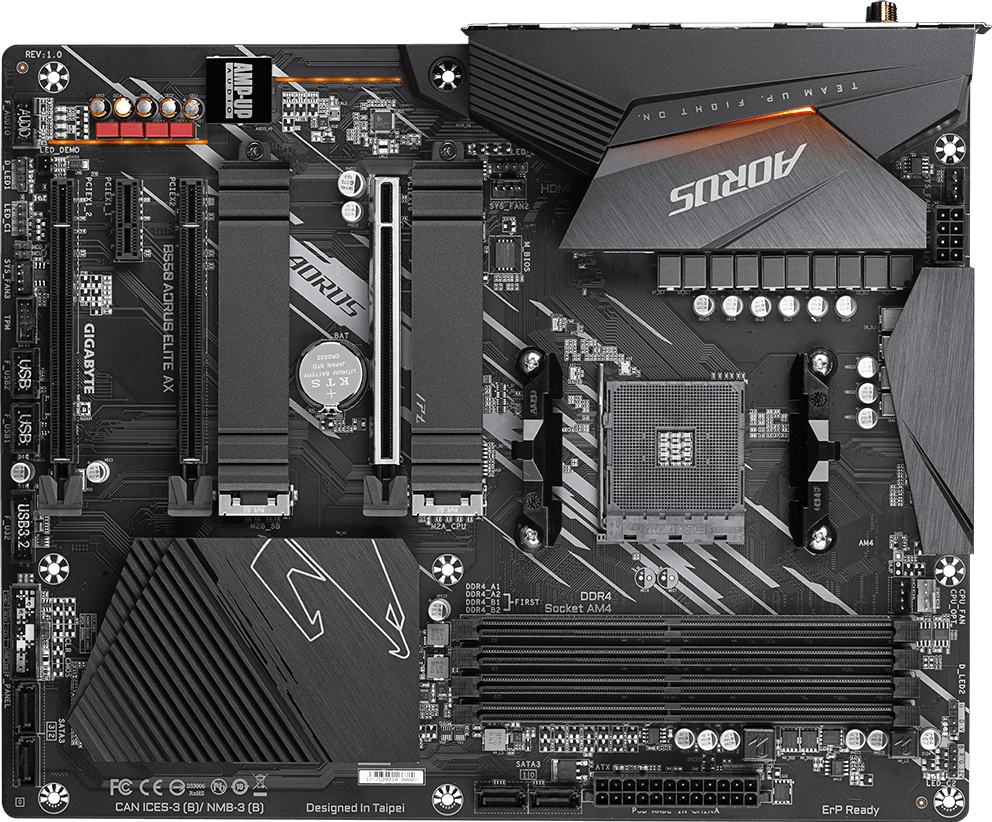 Tarjetas Madre - B550 AORUS ELITE AX