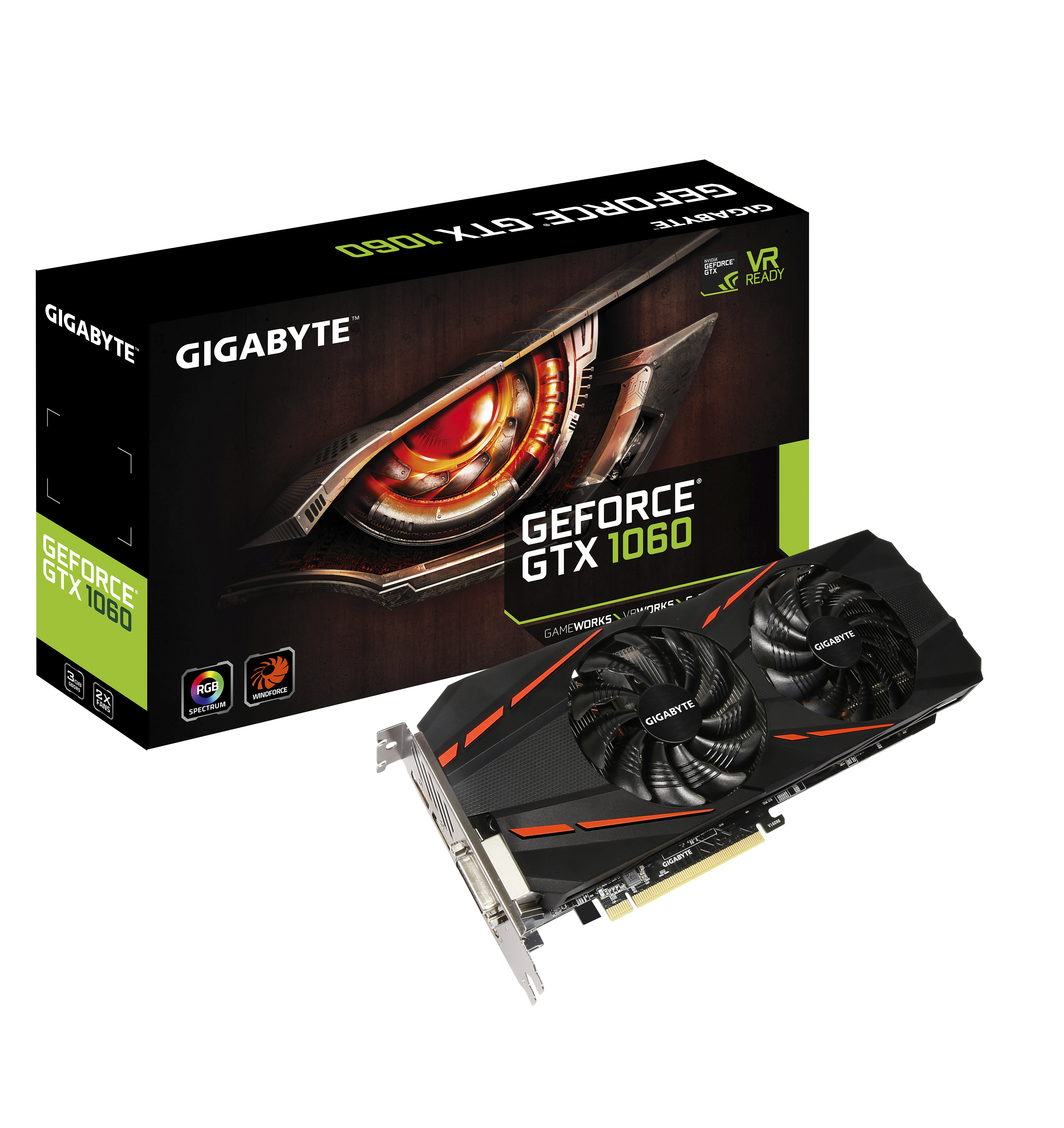 GeForce GTX 1060 D5 3G AORUS GIGABYTE Brunei