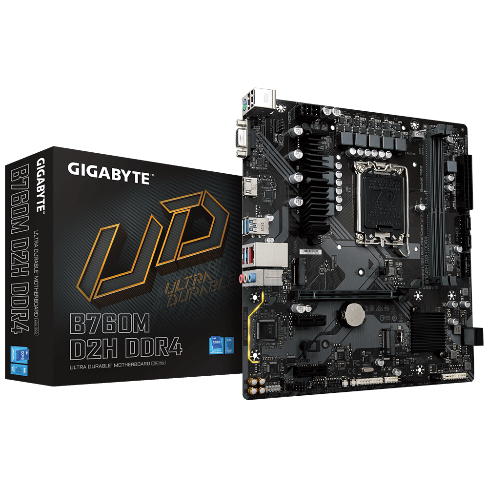 B760M D2H DDR4 (rev. 1.0) Key Features | Motherboard - GIGABYTE Laos