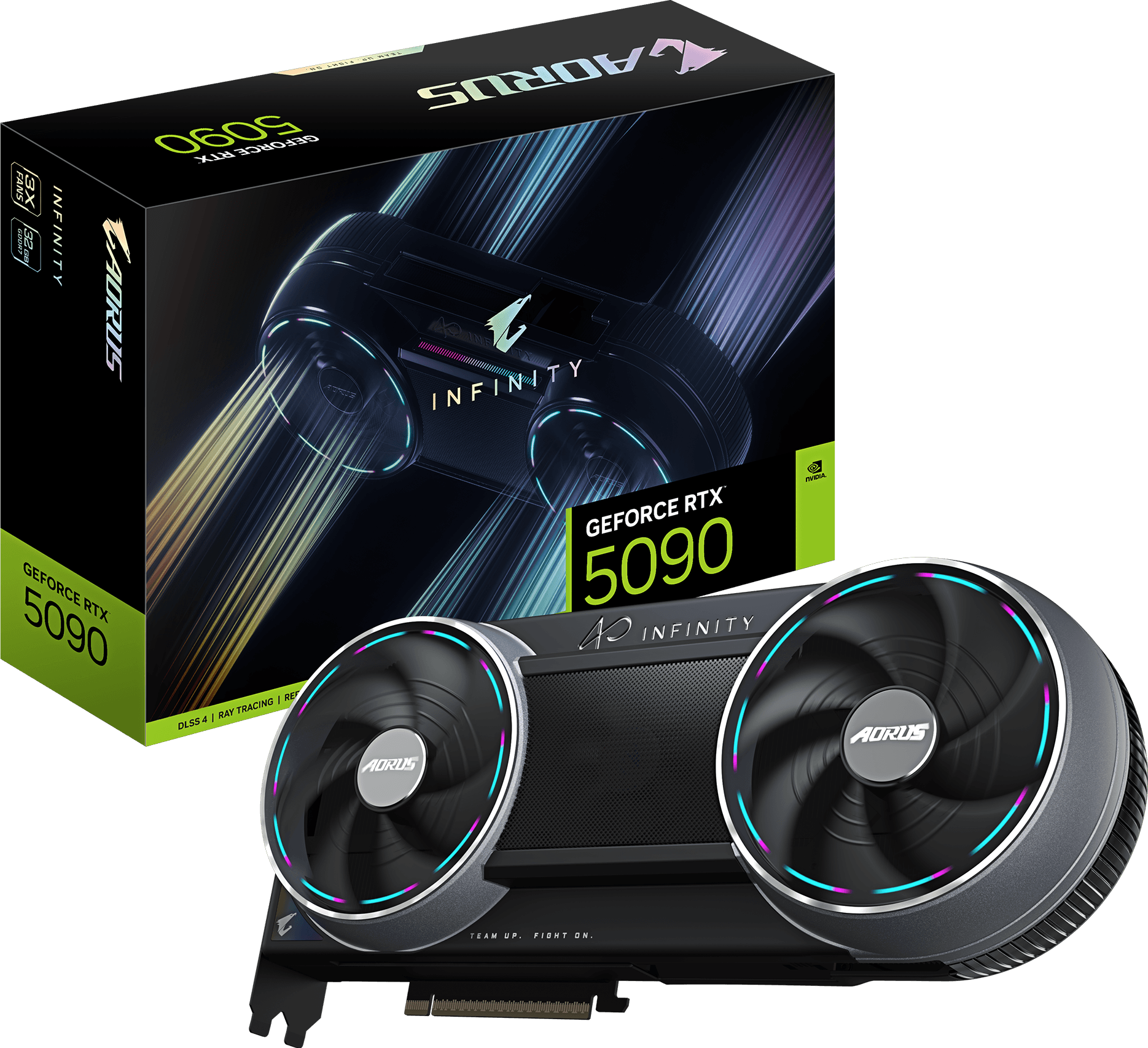 AORUS GeForce RTX™ 5090 INFINITY 32G - GV-N5090AORUS IF-32GD