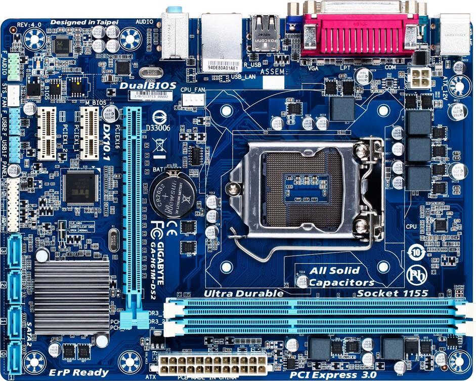 GA-H61M-DS2 (Rev. 4.0) - GIGABYTE Japan