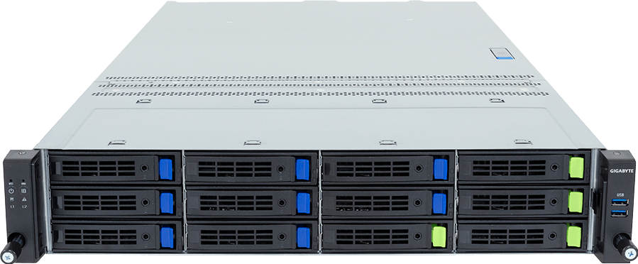 R265-Z30-AG1 - Rack Server - AMD EPYC™ 9006 SP8 Server Processors - 2U UP 8-Bay Gen5 NVMe/SATA/SAS-4