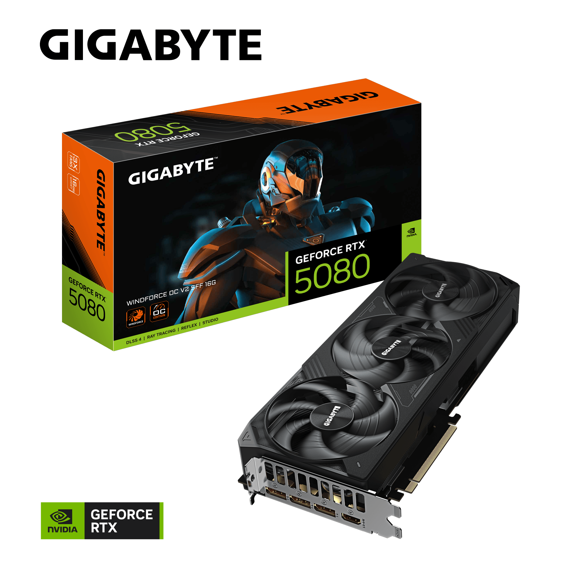 GeForce RTX­­™ 5080 WINDFORCE OC V2 SFF 16G