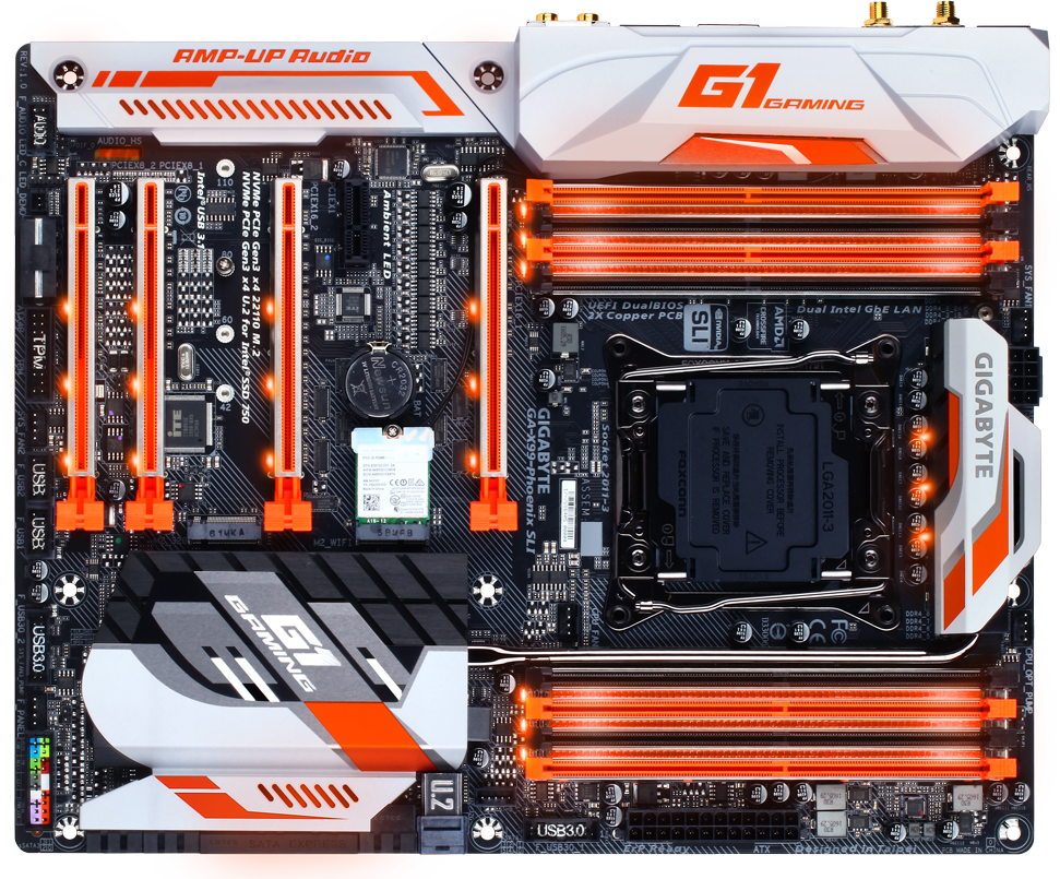 GIGABYTE GA-X99-SLI Core i7 5960X EE 水冷 GA-X99-Phoenix SLI (Rev. 1.0) - GIGABYTE Indonesia