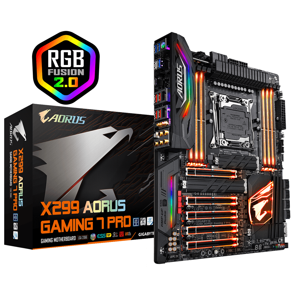 X299 AORUS Gaming 7 Pro (rev. 1.0) 主な特徴 | マザーボード