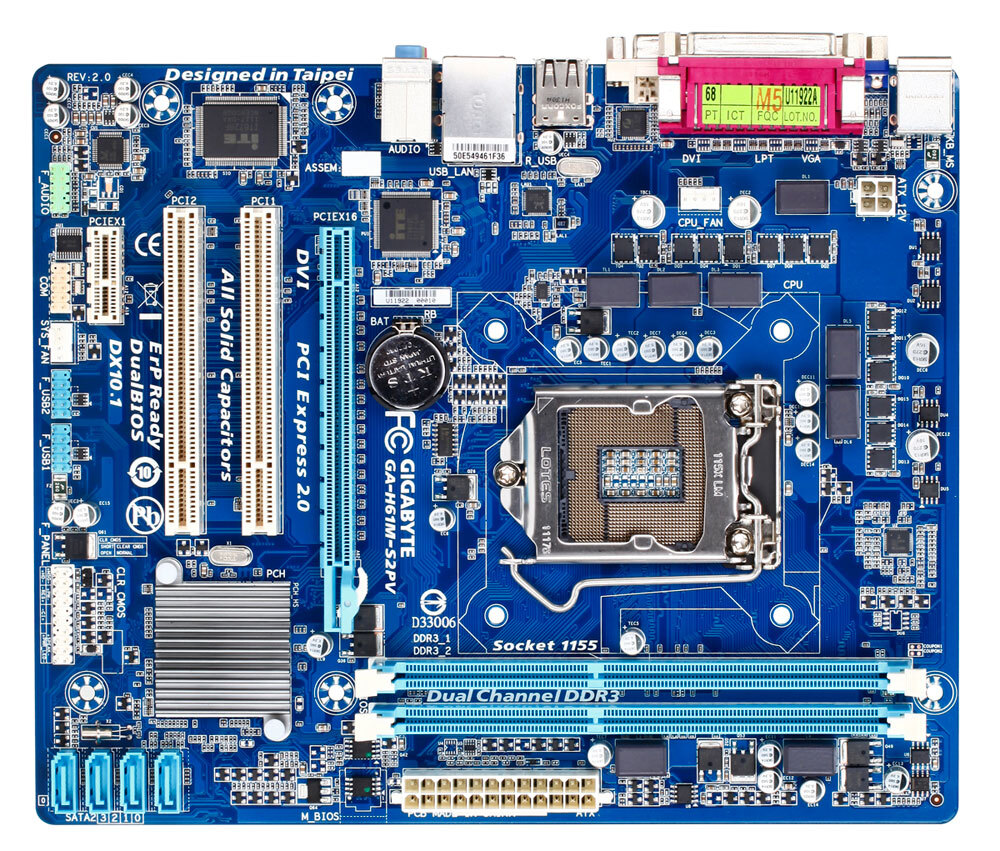GA-H61M-S2PV (rev. 2.0) Fotogalerie | Mainboards - GIGABYTE Germany