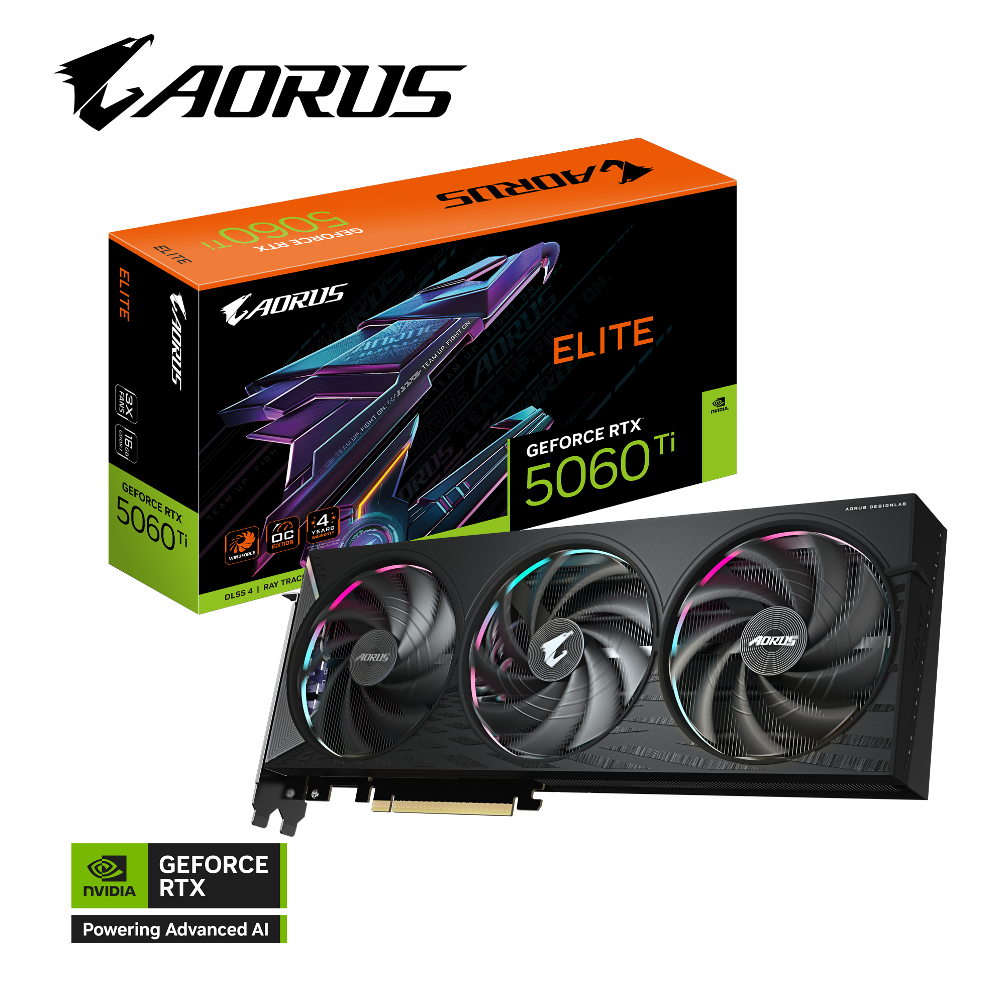AORUS GeForce RTX™ 5060 Ti ELITE 16G｜AORUS - GIGABYTE USA