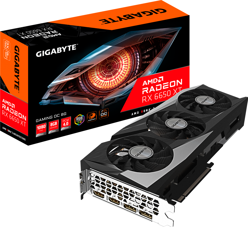 Radeon™ RX 6650 XT GAMING OC 8G - GIGABYTE Canada