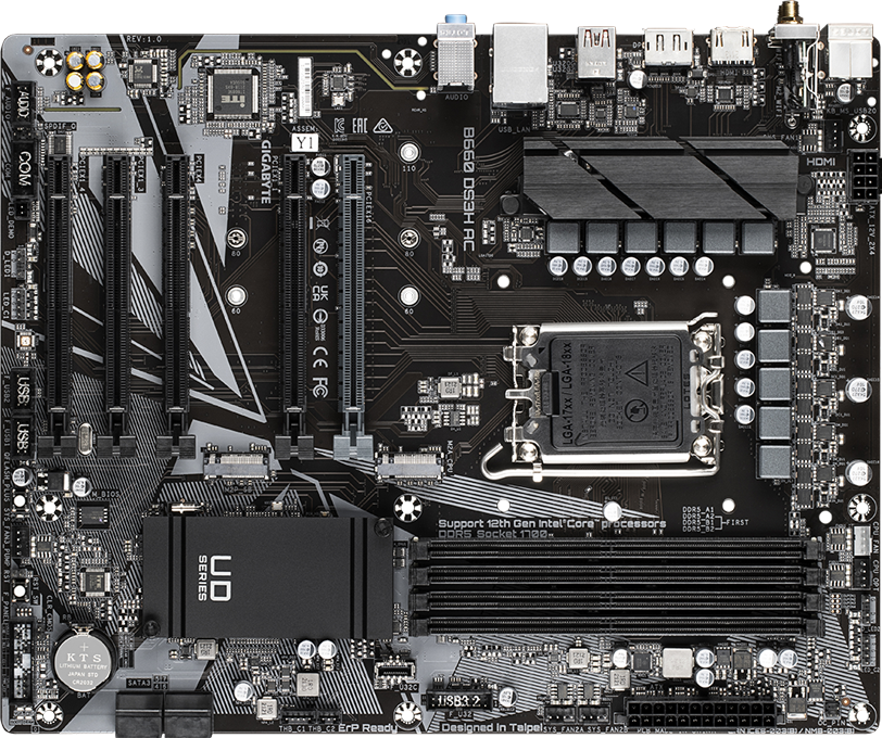 Motherboard - B660 DS3H AC
