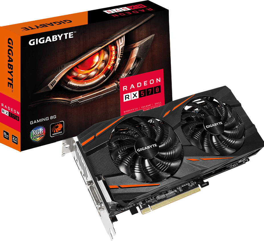 Graphics Card - Radeon™ RX 570 GAMING 8G