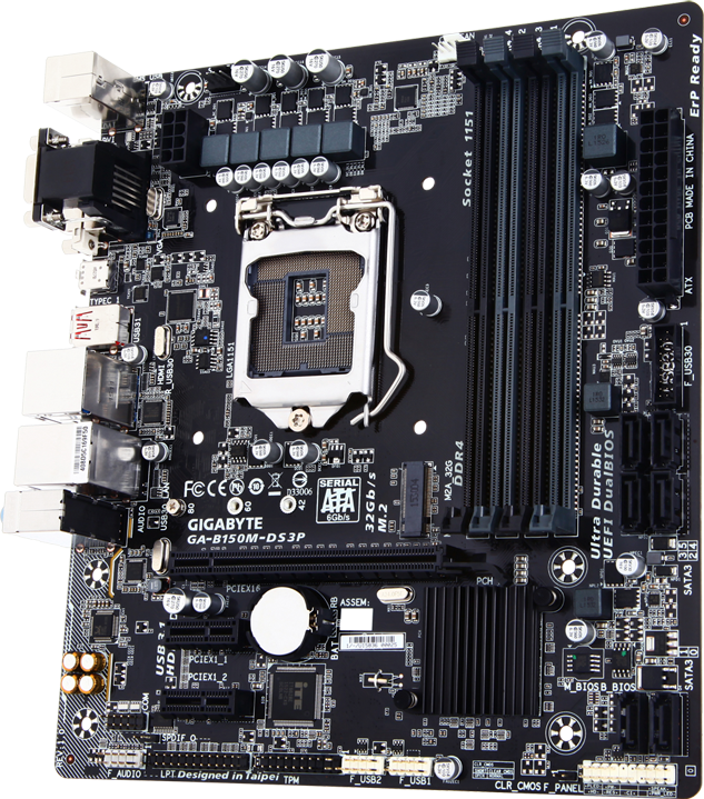 GA-B150M-DS3P (Rev. 1.0) Motherboard Specifications - GIGABYTE Global