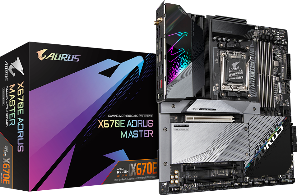 X670E AORUS MASTER (Rev. 1.x) - GIGABYTE Japan