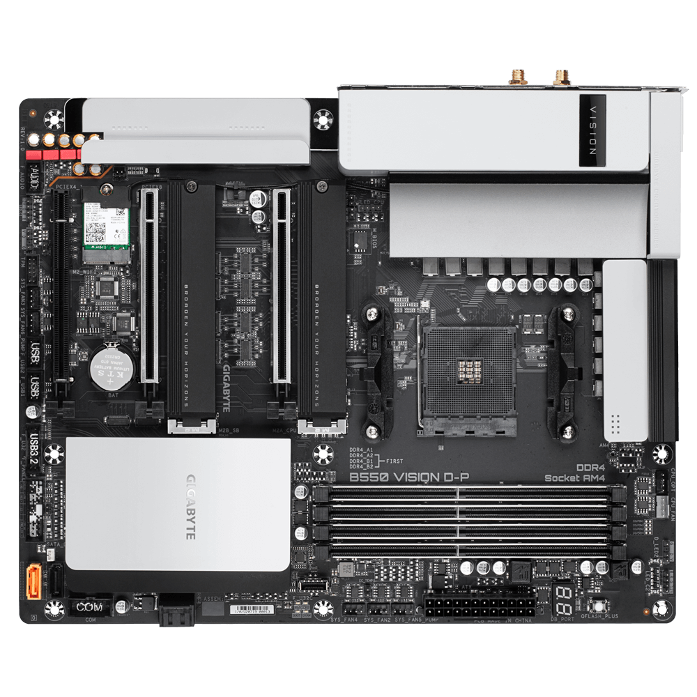 B550 VISION D-P (rev. 1.x) Key Features | Motherboard - GIGABYTE ...