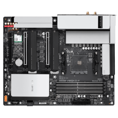Amazon | GIGABYTE B550 VISION D マザーボード ATX [AMD B550