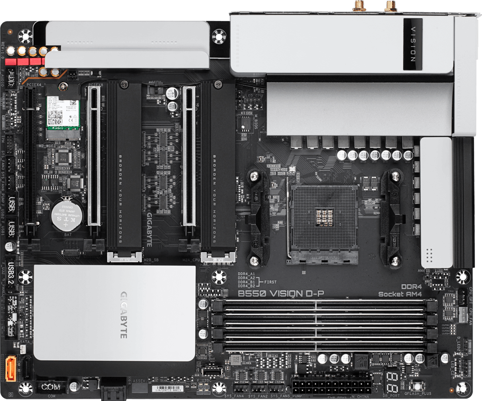 B550 VISION D-P (Rev. 1.x) - GIGABYTE Global