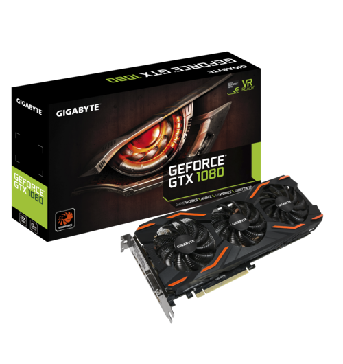 GeForce GTX 1080 D5X 8G Key Features Graphics Card GIGABYTE