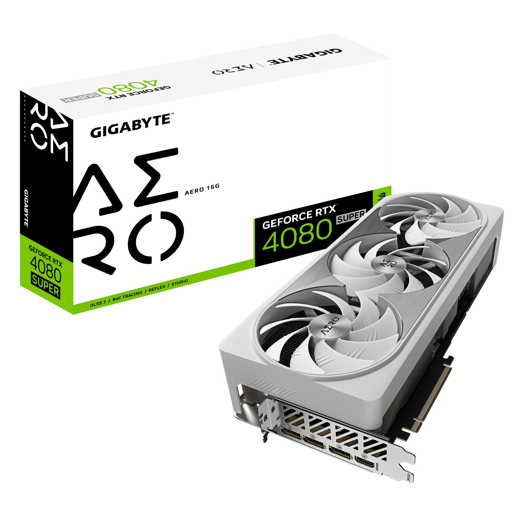 【ありあ】 GeForce RTX™ 4080 SUPER AERO 16G Key Features | Graphics Card