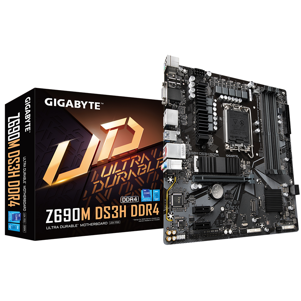 Gigabyte Carte Mère Z690M DS3H (Intel LGA 1700) Micro ATX