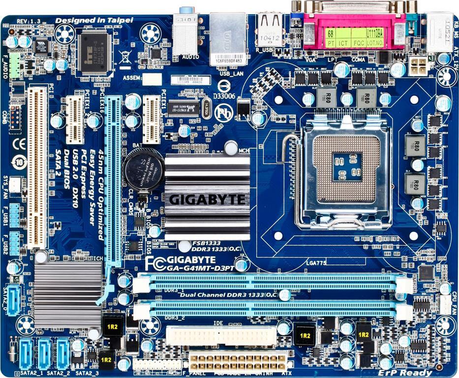 Moederbord - GA-G41MT-D3PT