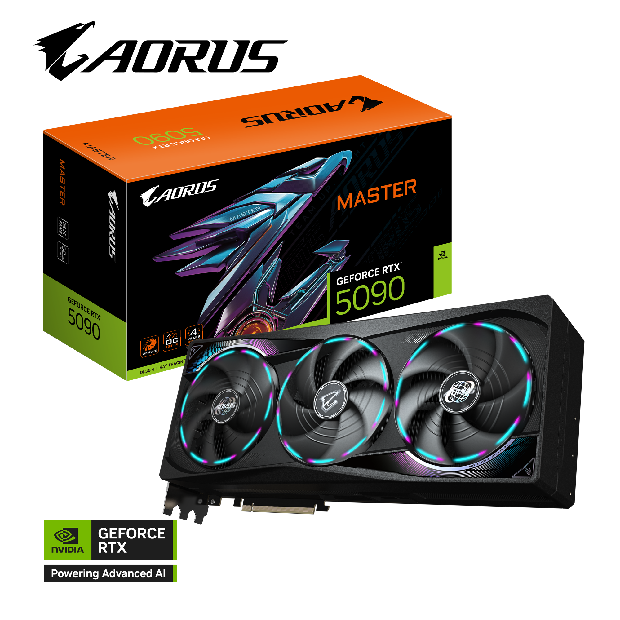 AORUS GeForce RTX™ 5090 MASTER 32G｜AORUS - GIGABYTE Nederland