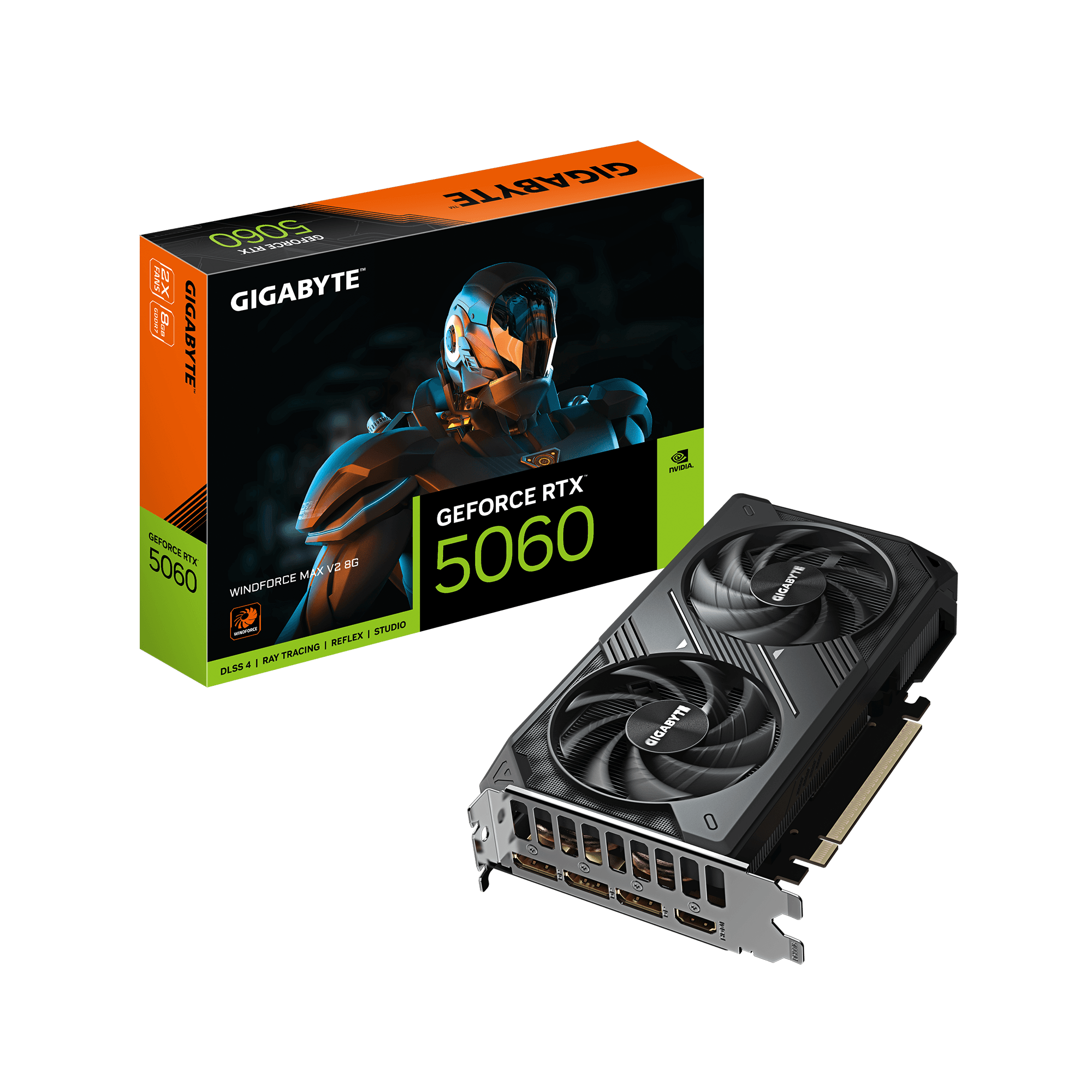 GeForce RTX™ 5060 WINDFORCE MAX V2 8G
