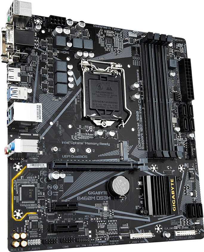 B460M DS3H (Rev. 1.0) Motherboard - GIGABYTE U.S.A.