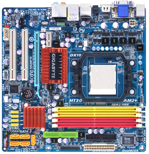 GA-MA78GM-DS2H (rev. 2.x) - เมนบอร์ด