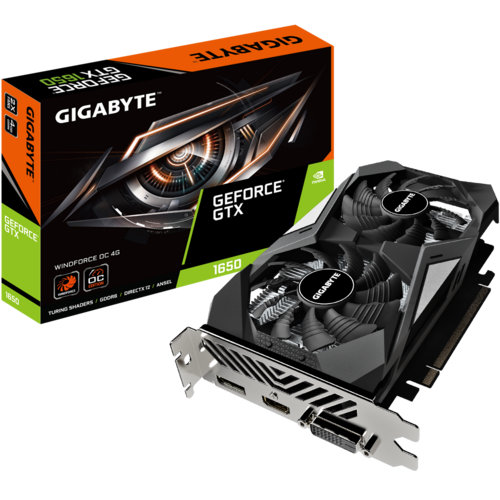 GeForce® GTX 1650 D6 WINDFORCE OC 4G (rev. 2.0) - กราฟิกการ์ด