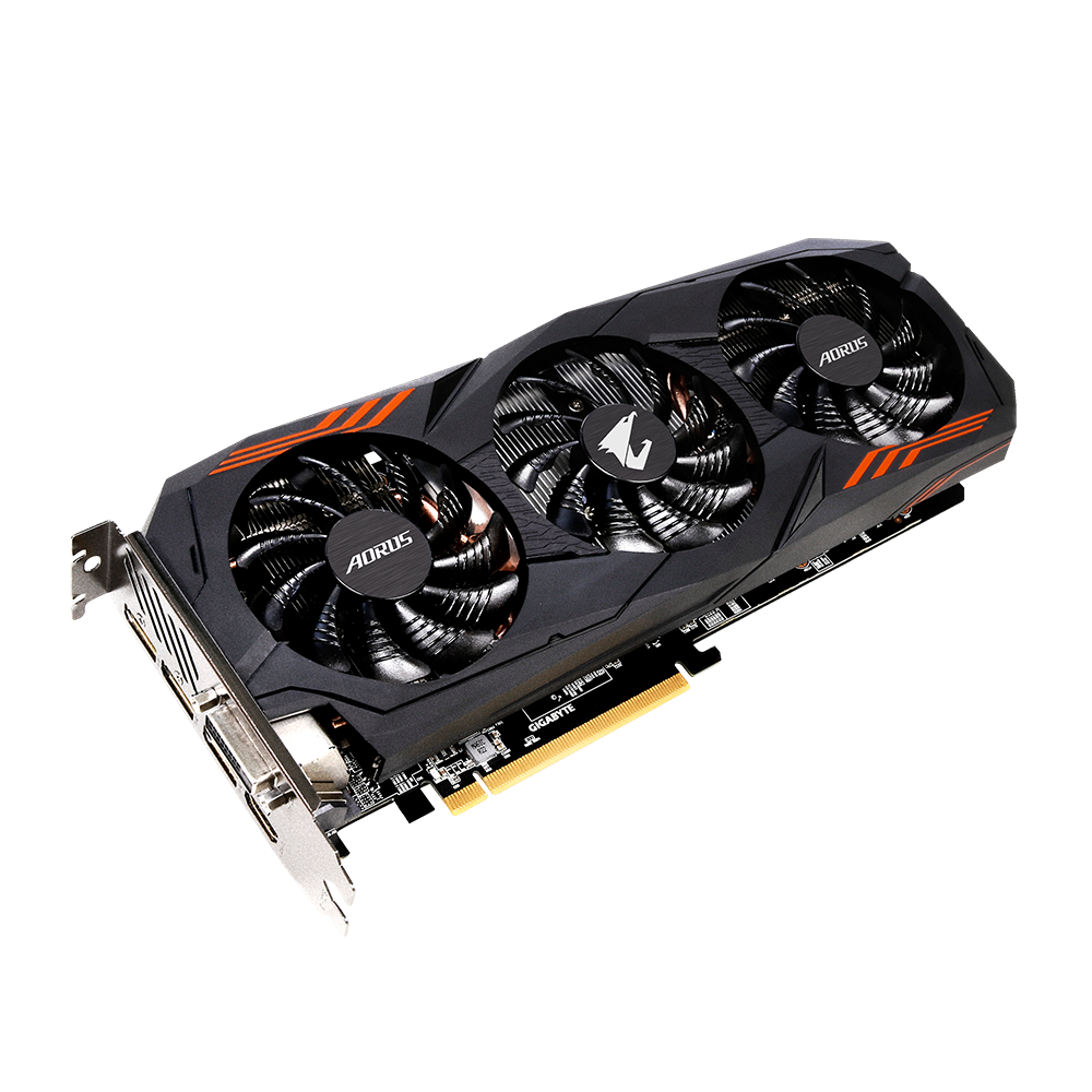 グラフィックボード　GTX1060 6GB GIGABYTE AORUS GeForce® GTX 1060 6G 9Gbps (rev. 1.0) Key Features